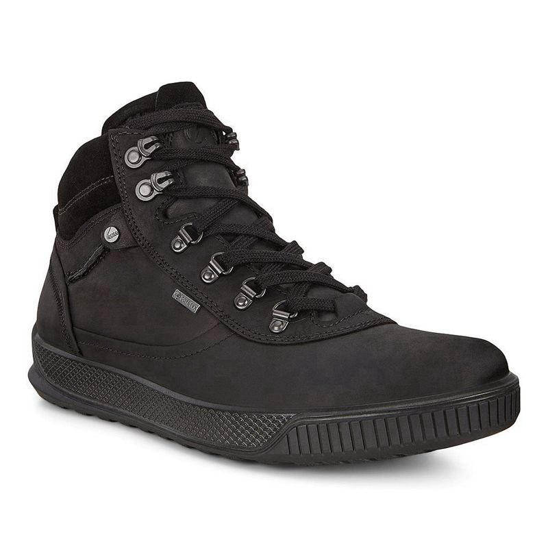 Men Ecco Byway Tred - Gore-Tex Black - India WTQIXF296